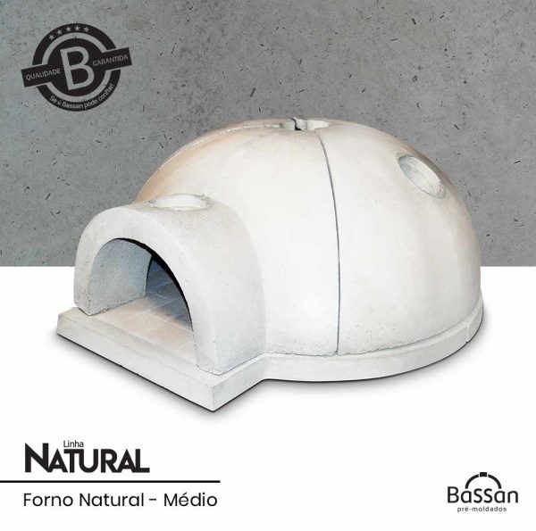 forno a lenha pré moldado bassan