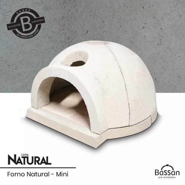 forno a lenha pré moldado bassan