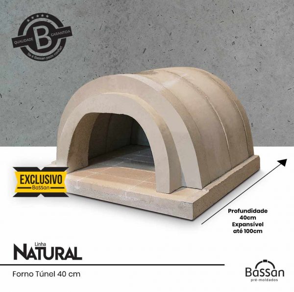 forno túnel para pizza bassan